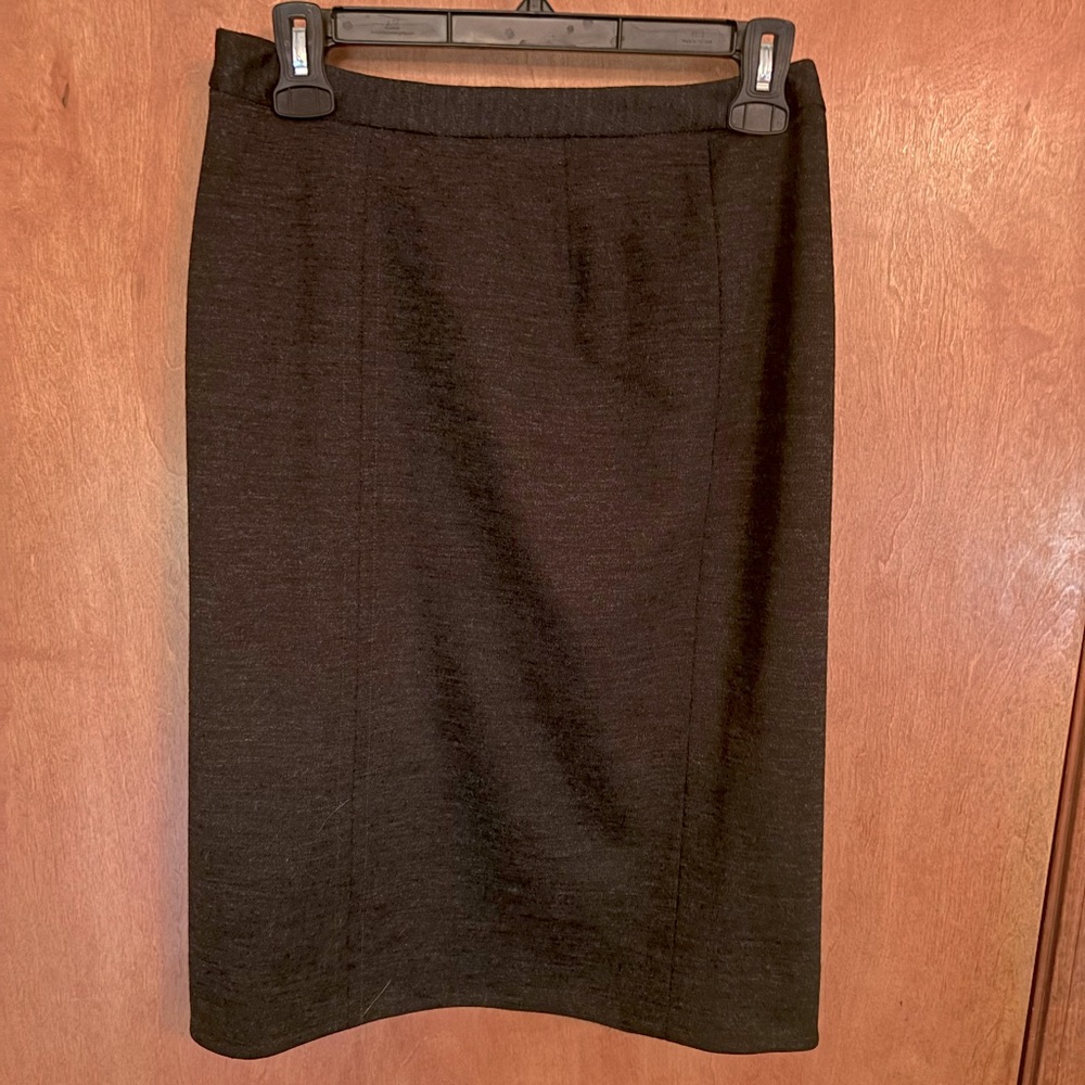 Vintage Jax heather gray wool Pencil Skirt size 8